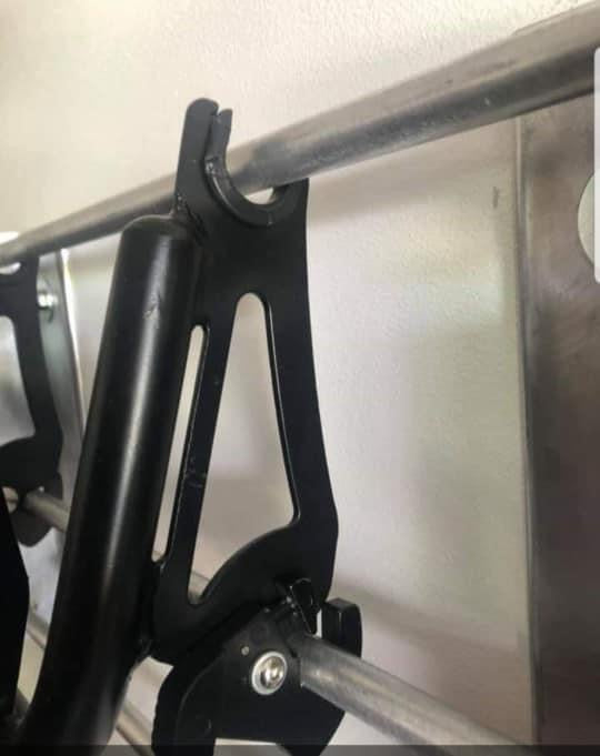 Tour Pack Storage Rack for Harley Davidson Touring Motorcycles.
