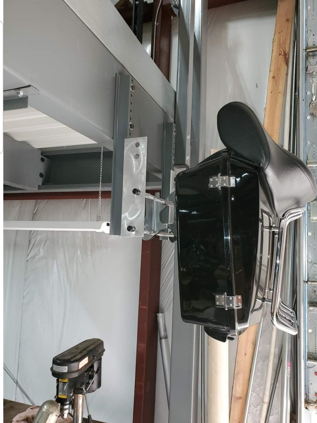 Tour Pack Storage Rack for Harley Davidson Touring Motorcycles ...